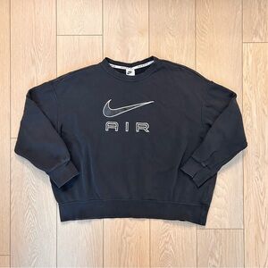 Vintage Nike Air Oversized Sweater Women Size Medium